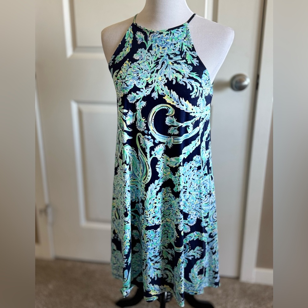 Lilly Pulitzer Margot Swing Dress High Tide, XS